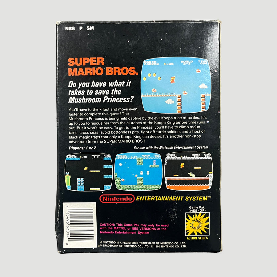 1990 Mario Bros. NES Cartridge Game (Boxed)