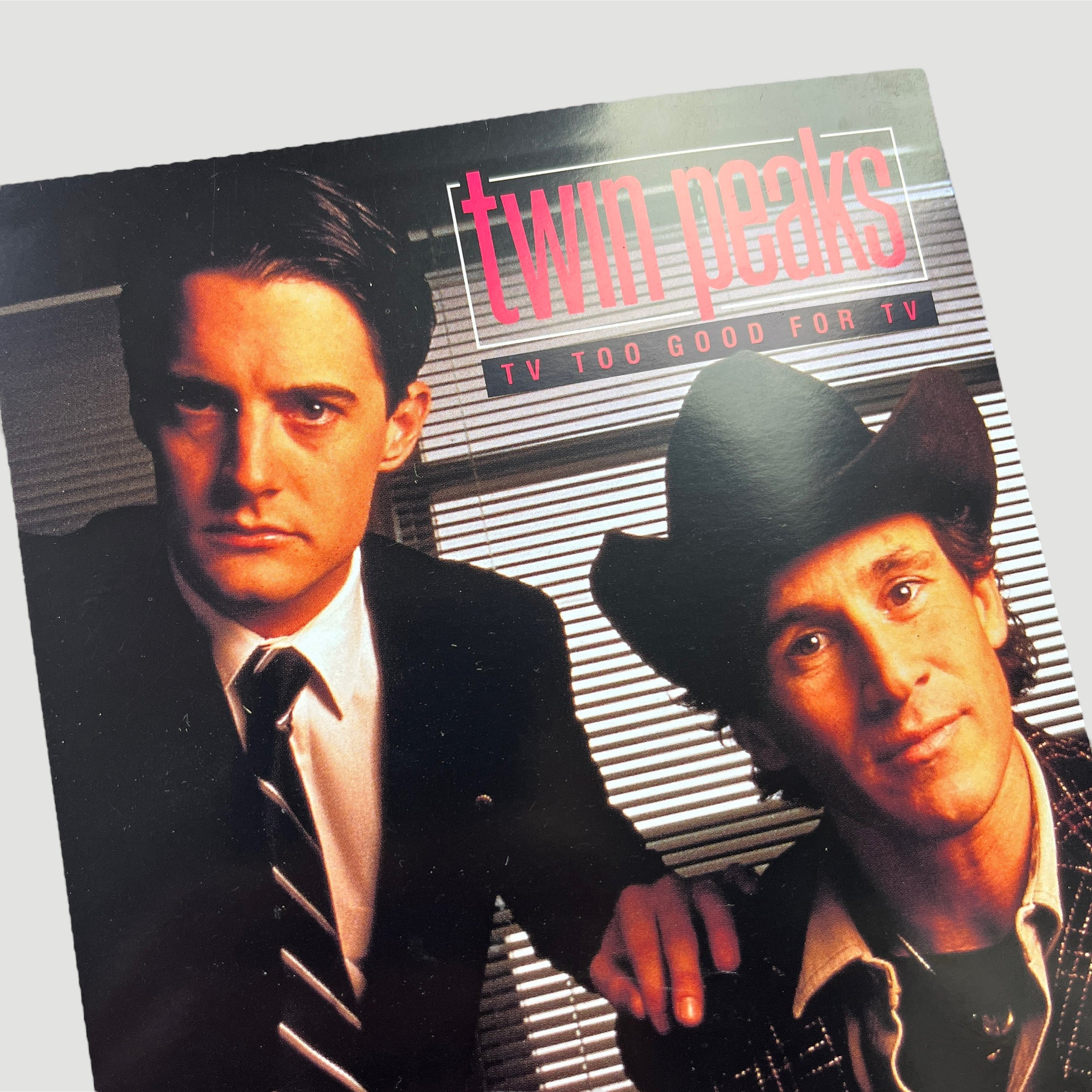 1993 Twin Peaks Bravo Promo Flyer