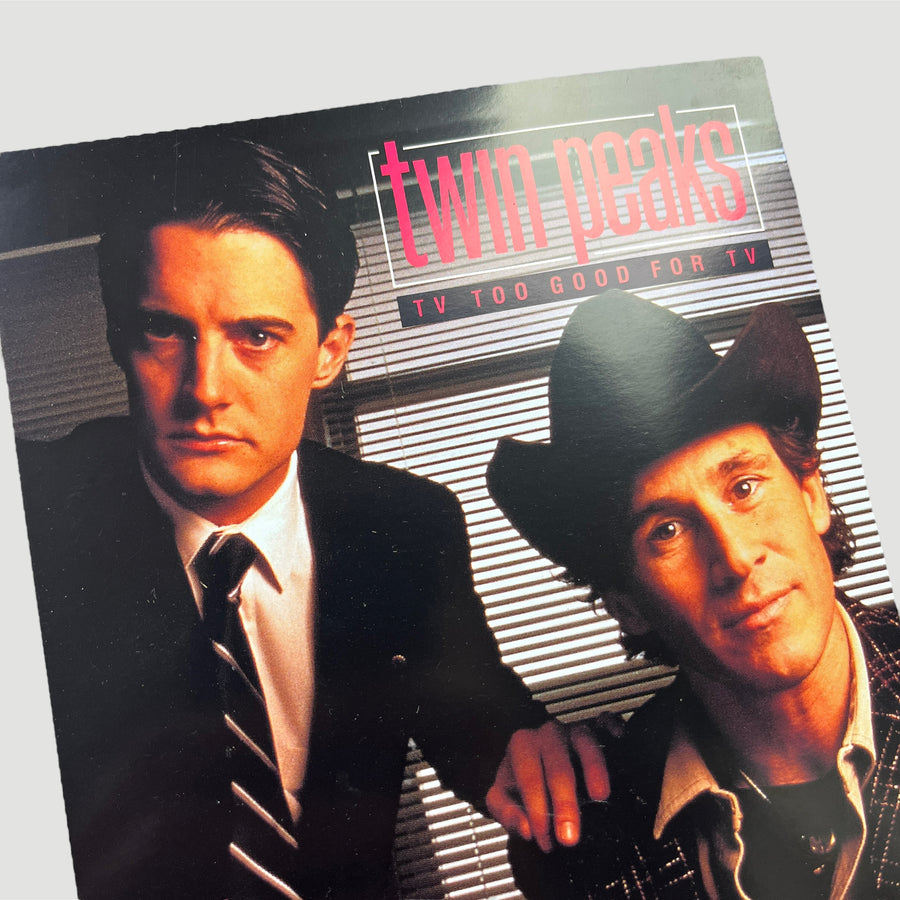 1993 Twin Peaks Bravo Promo Flyer