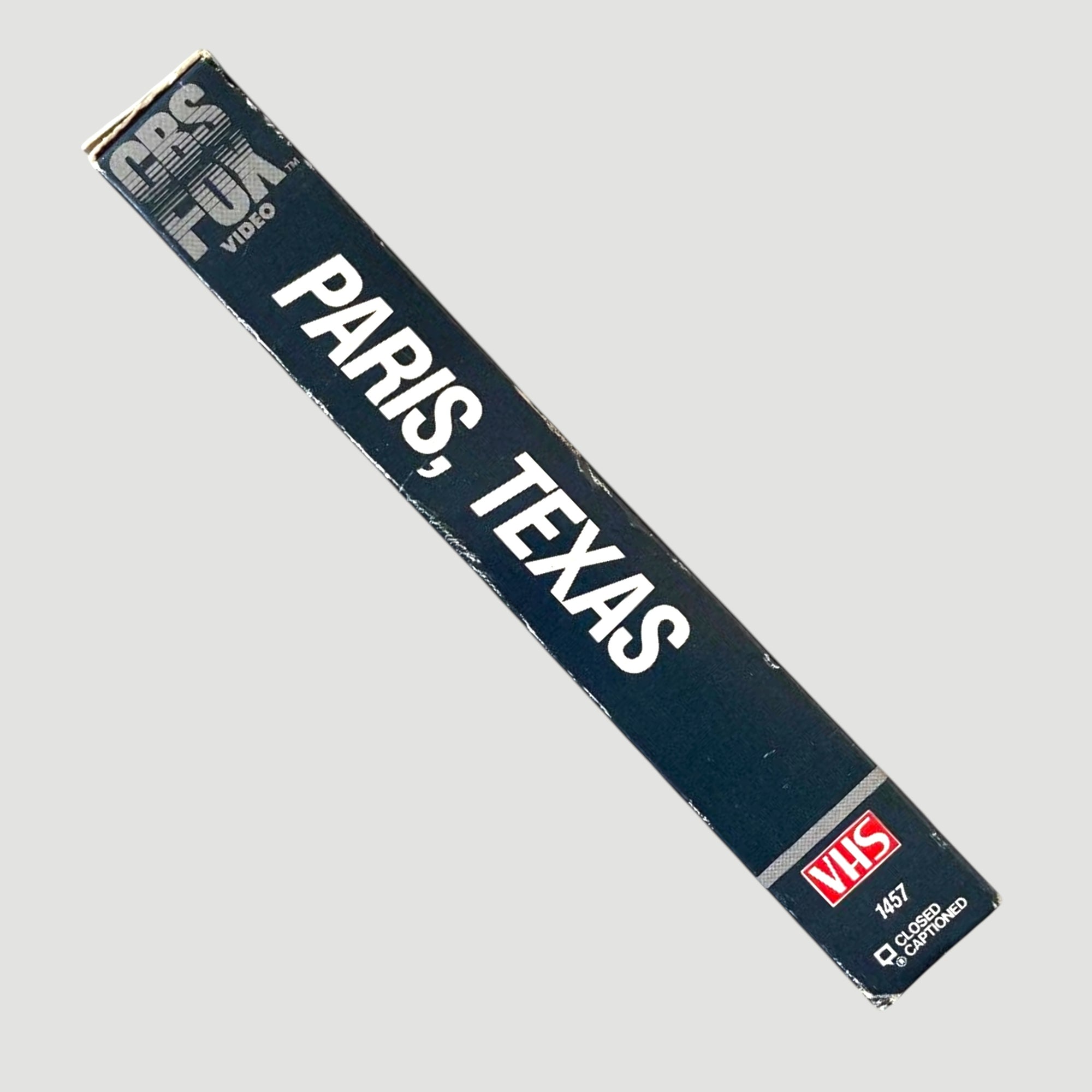 80's Paris, Texas US VHS