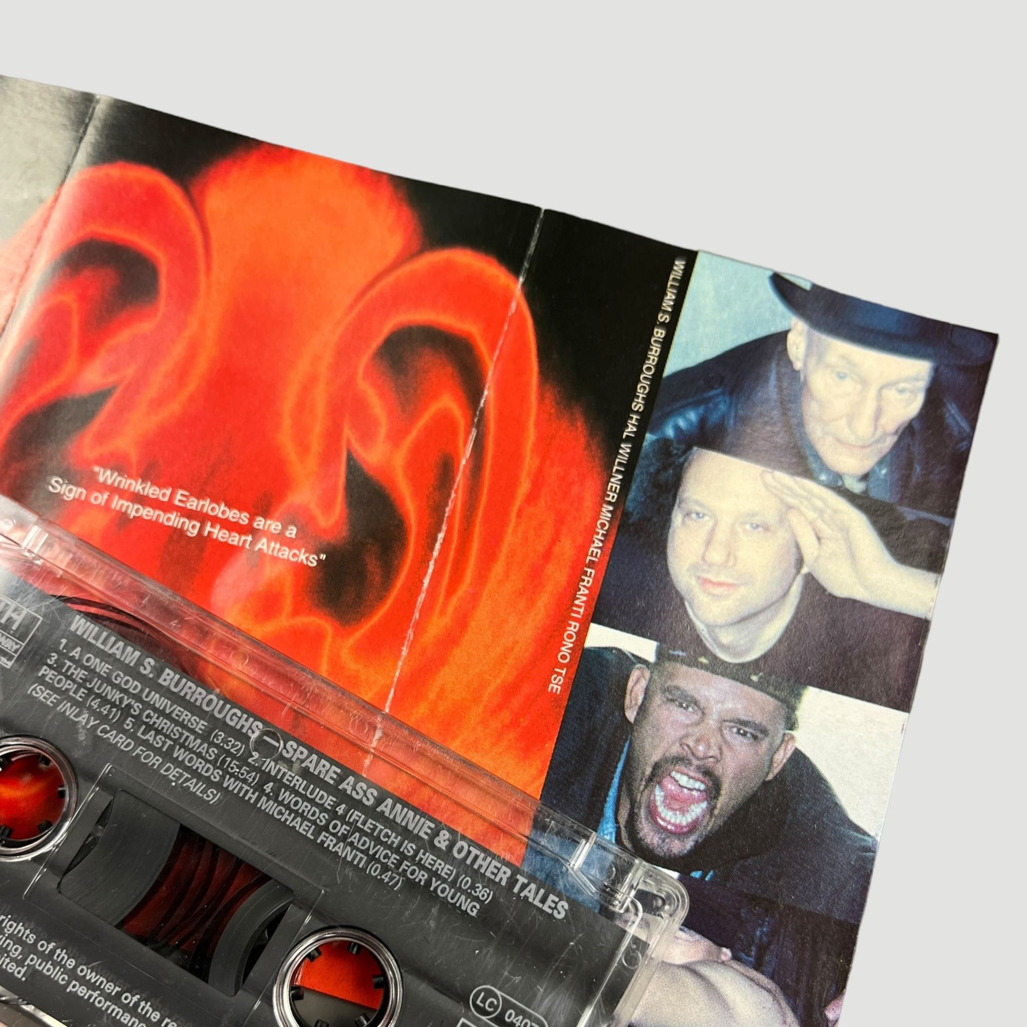 1993 William S. Burroughs 'Spare Ass Annie & Other Tales' Cassette
