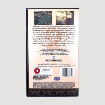1988 Don't Look Now UK VHS