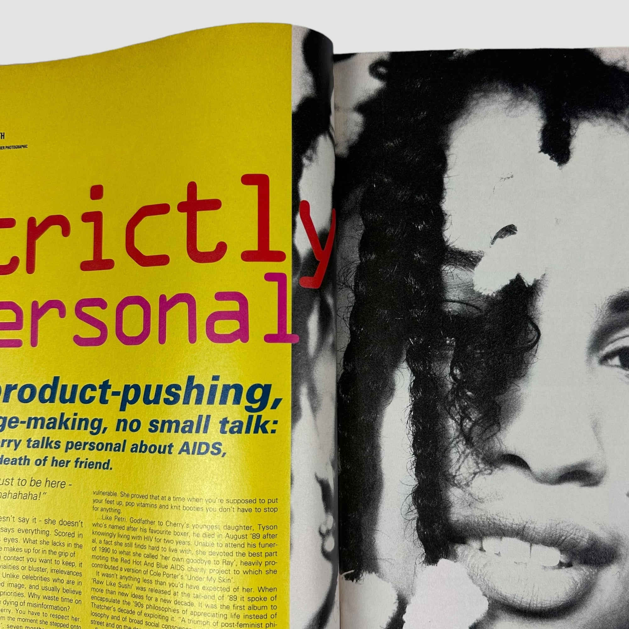 1992 i-D Magazine Think Positive Issue