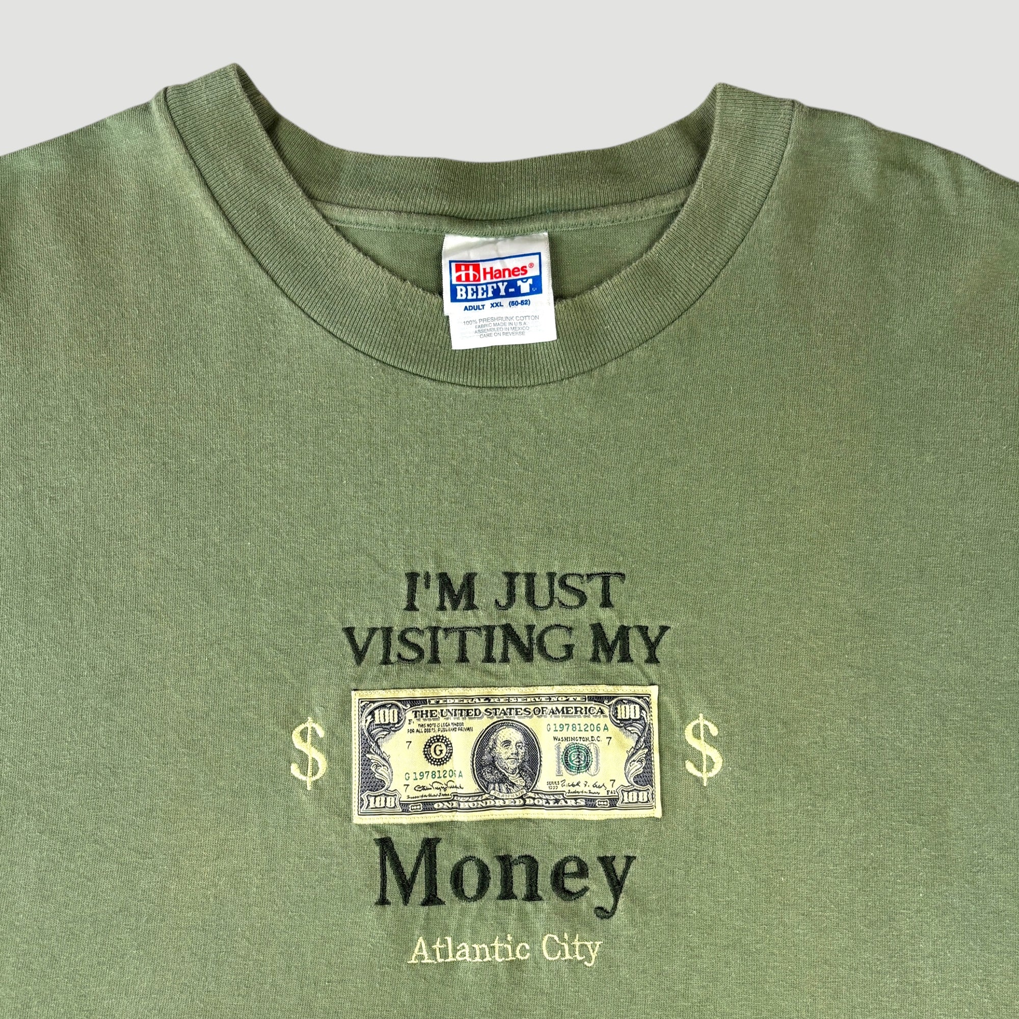 90's Atlantic City Visiting My Money T-Shirt