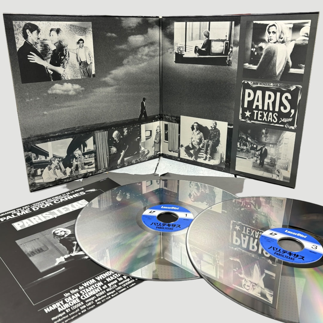 90's Paris, Texas Japanese Gatefold Double Laserdisc Set