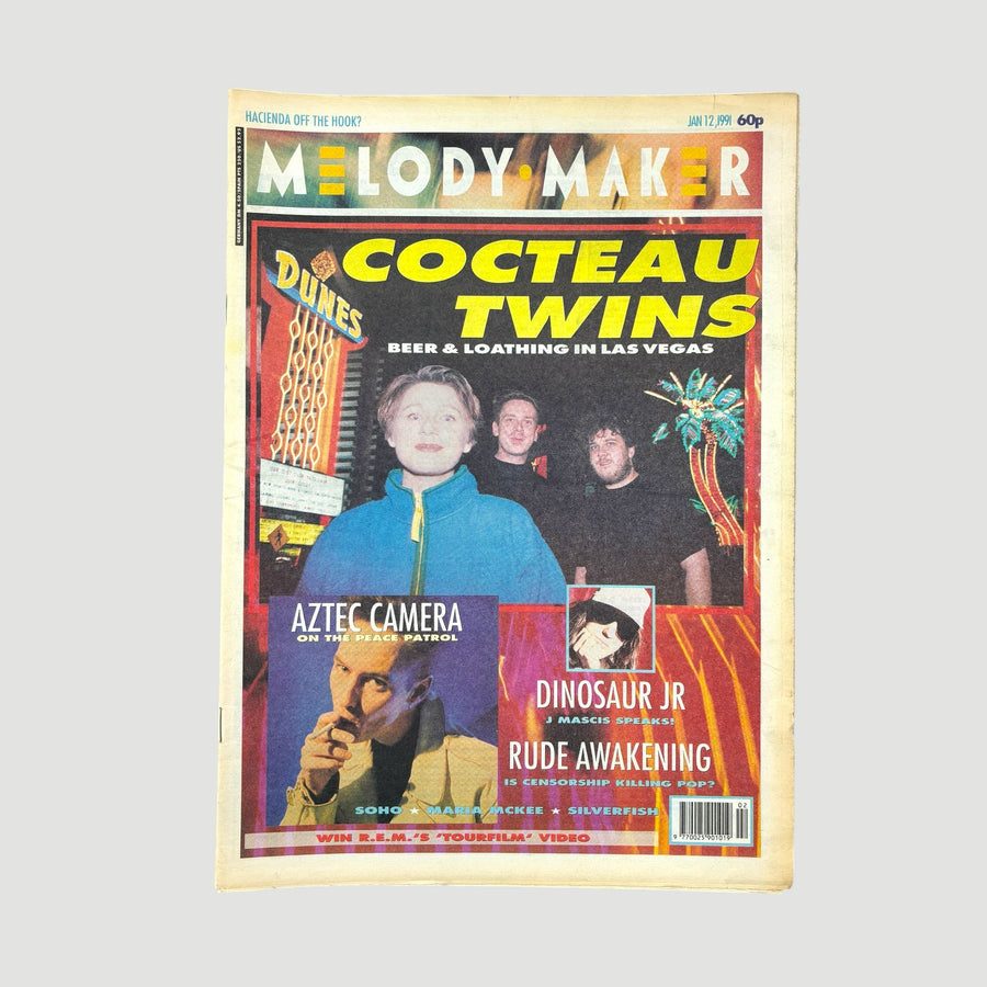 1991 Melody Maker Cocteau Twins Cover Issue