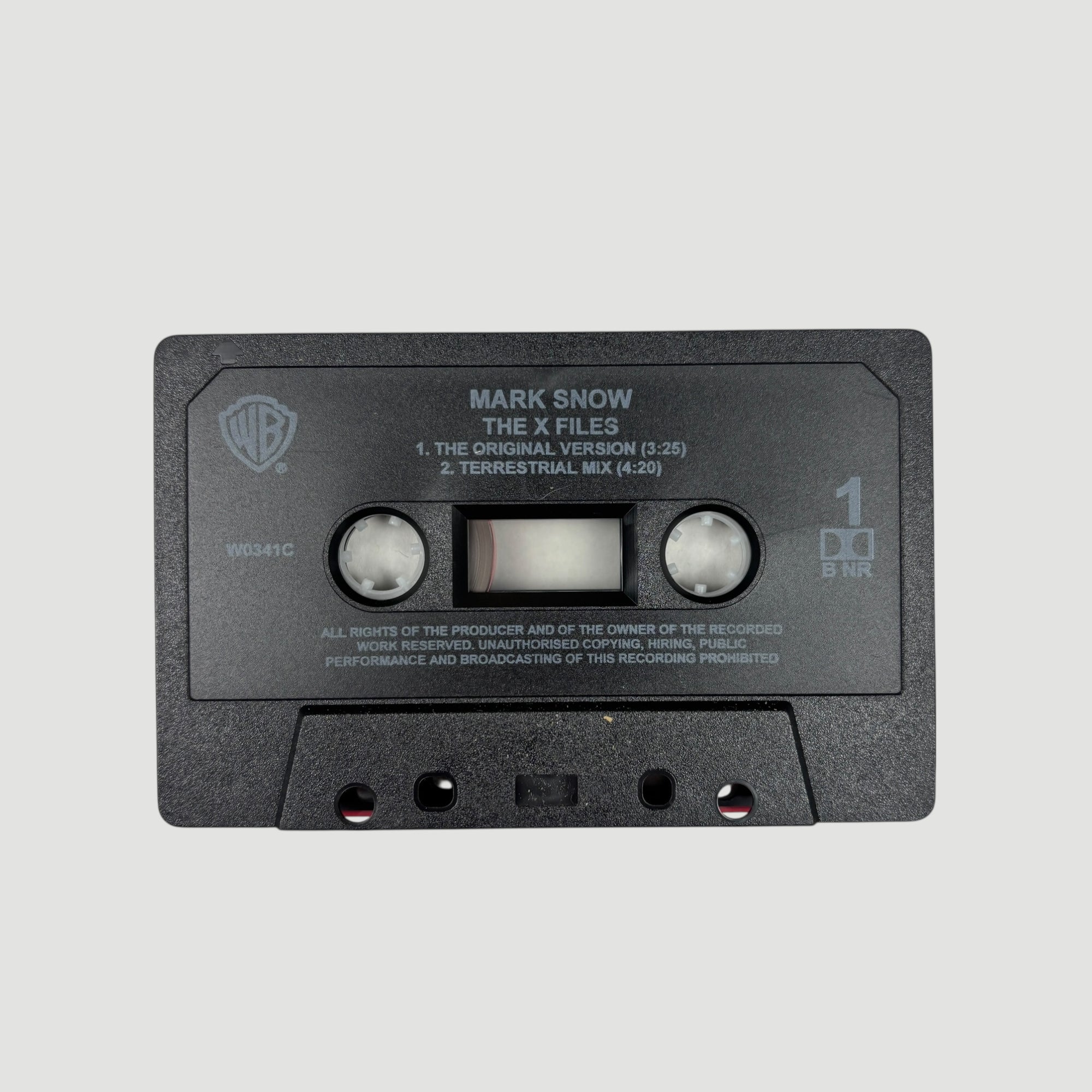 1996 Mark Snow The X-Files Theme UK Cassette