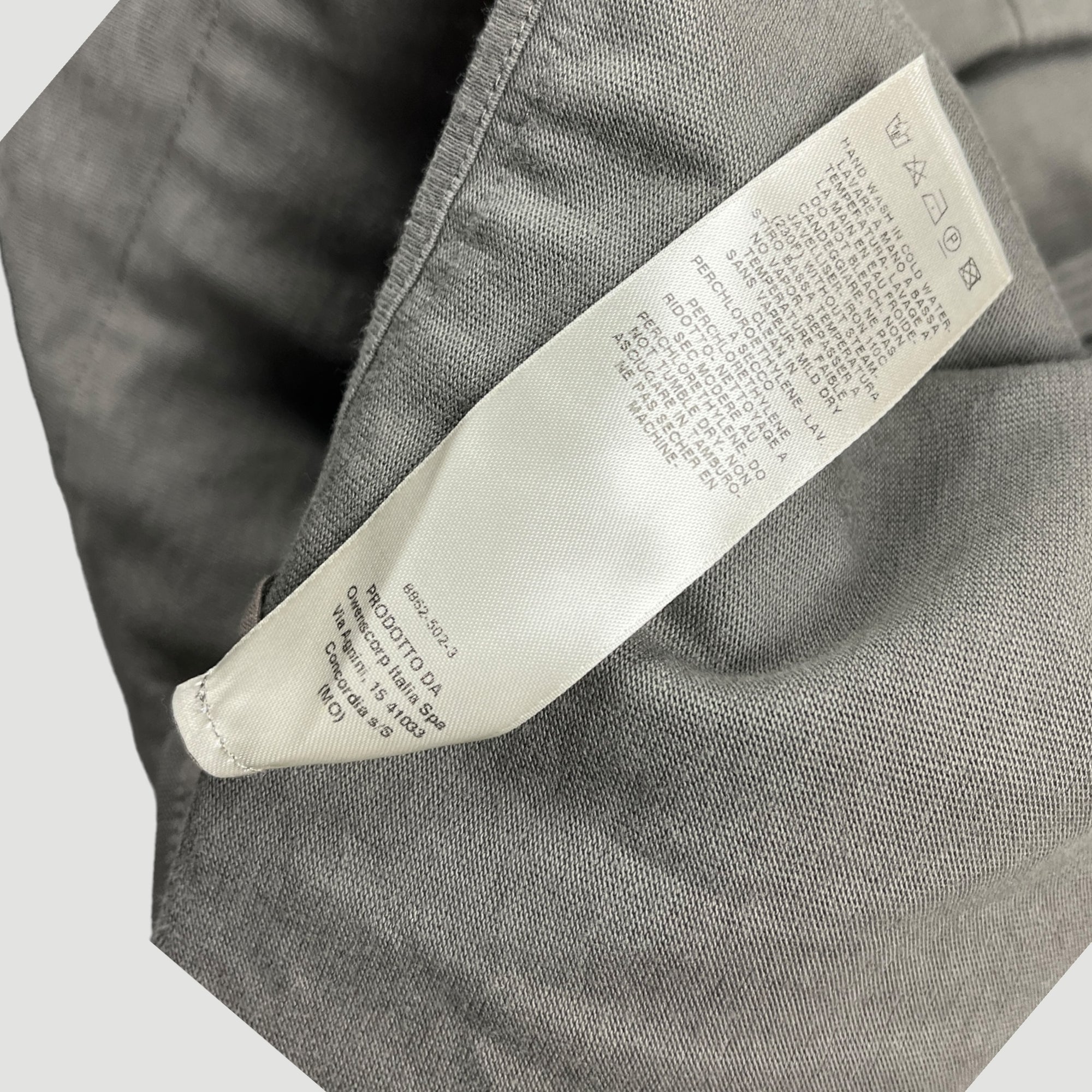 2017 Rick Owens Long Zip Hoodie