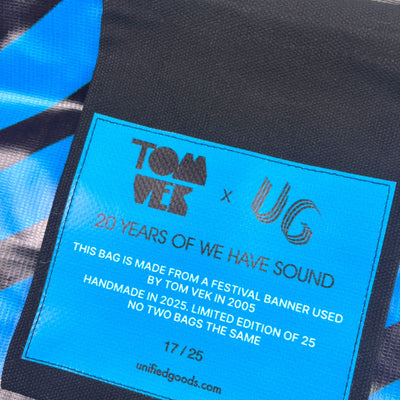 Tom Vek x UG Banner Messenger Bag (No.17/25)