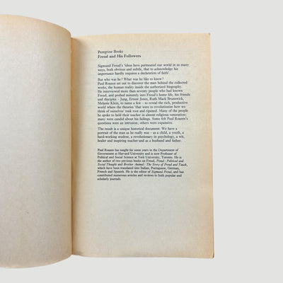 70's Freud and his Followers by Paul Roazen (Ralph Steadman Artwork)