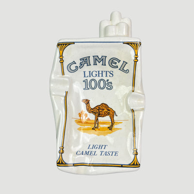 90's Camel Ceramic Large Crumpled Ashtray