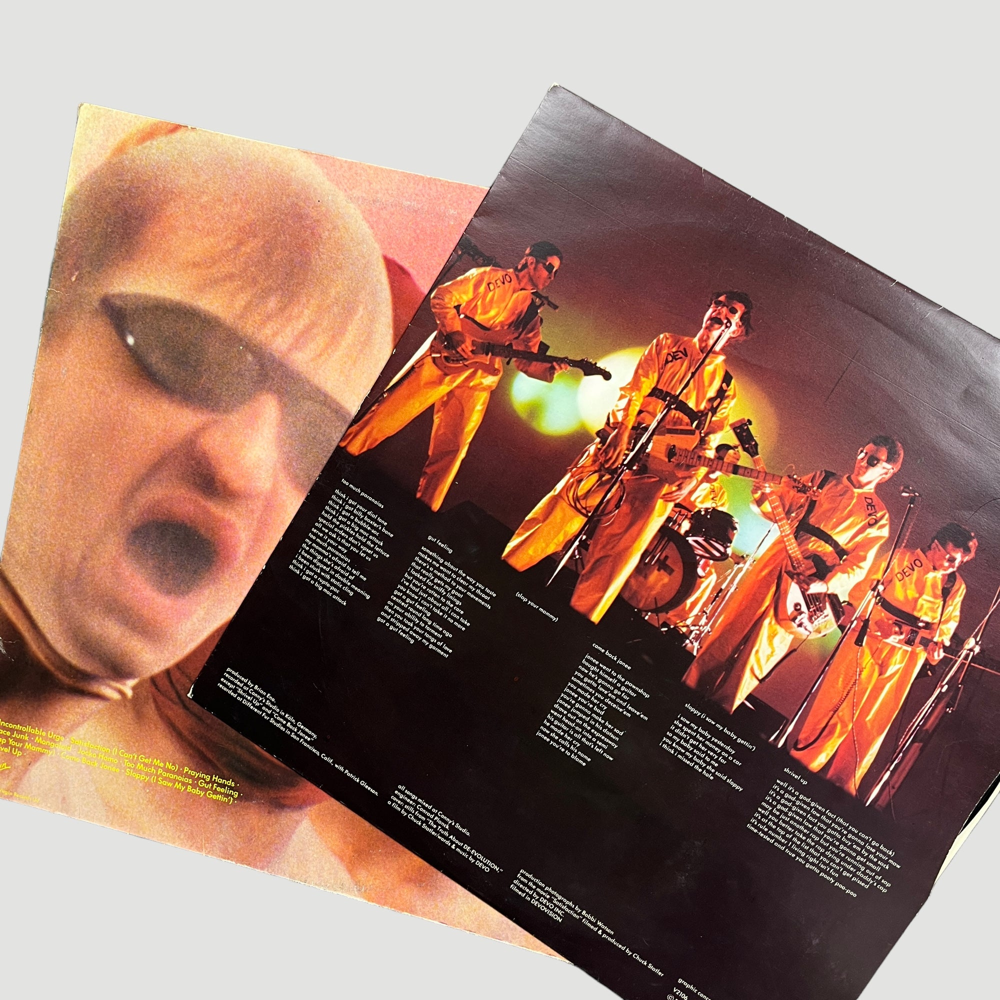 1978 Devo Q: Are we not Men? A: We are Devo UK LP