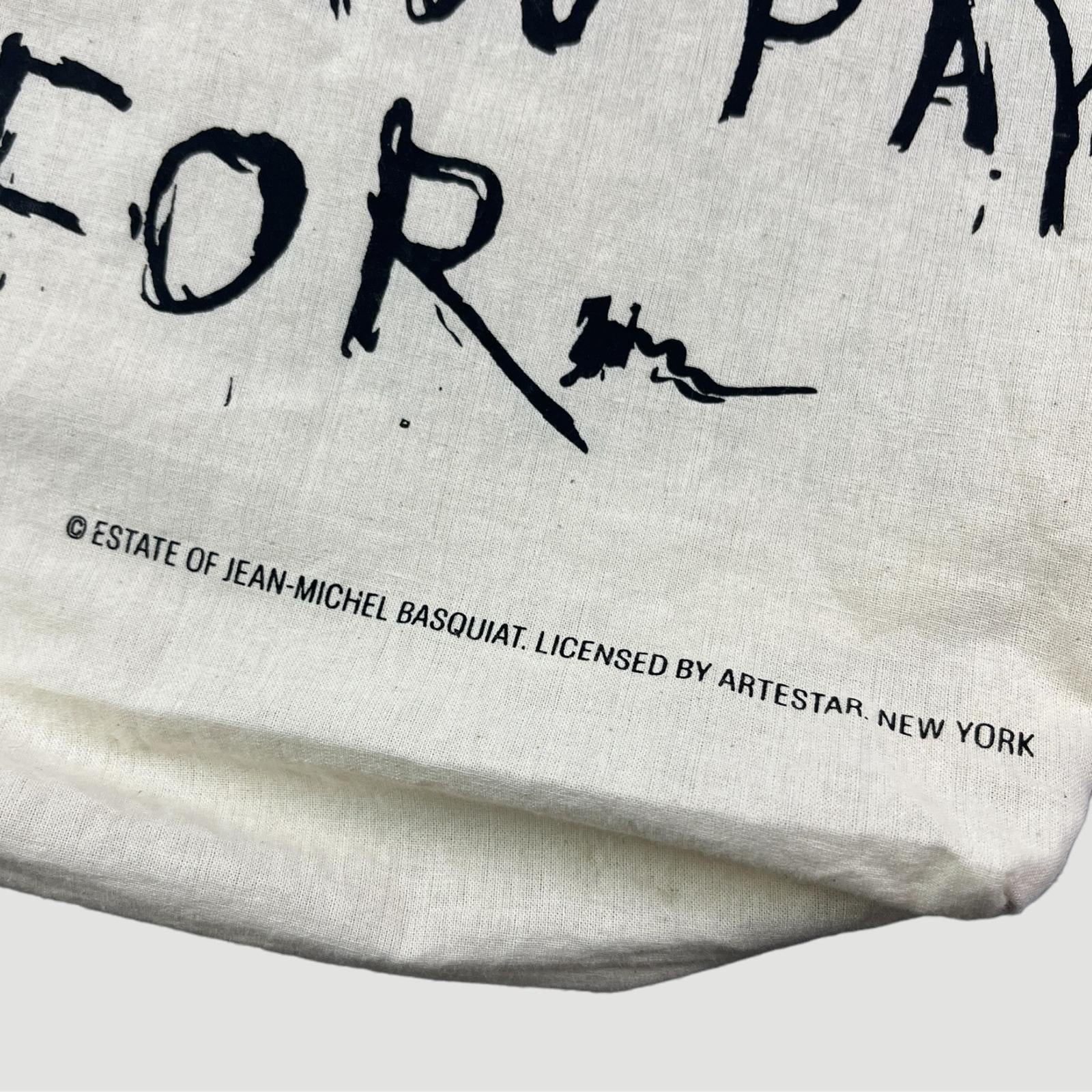 2022 Jean Michel Basquiat King Pleasure Tote Bag