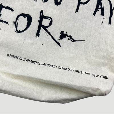 2022 Jean Michel Basquiat King Pleasure Tote Bag