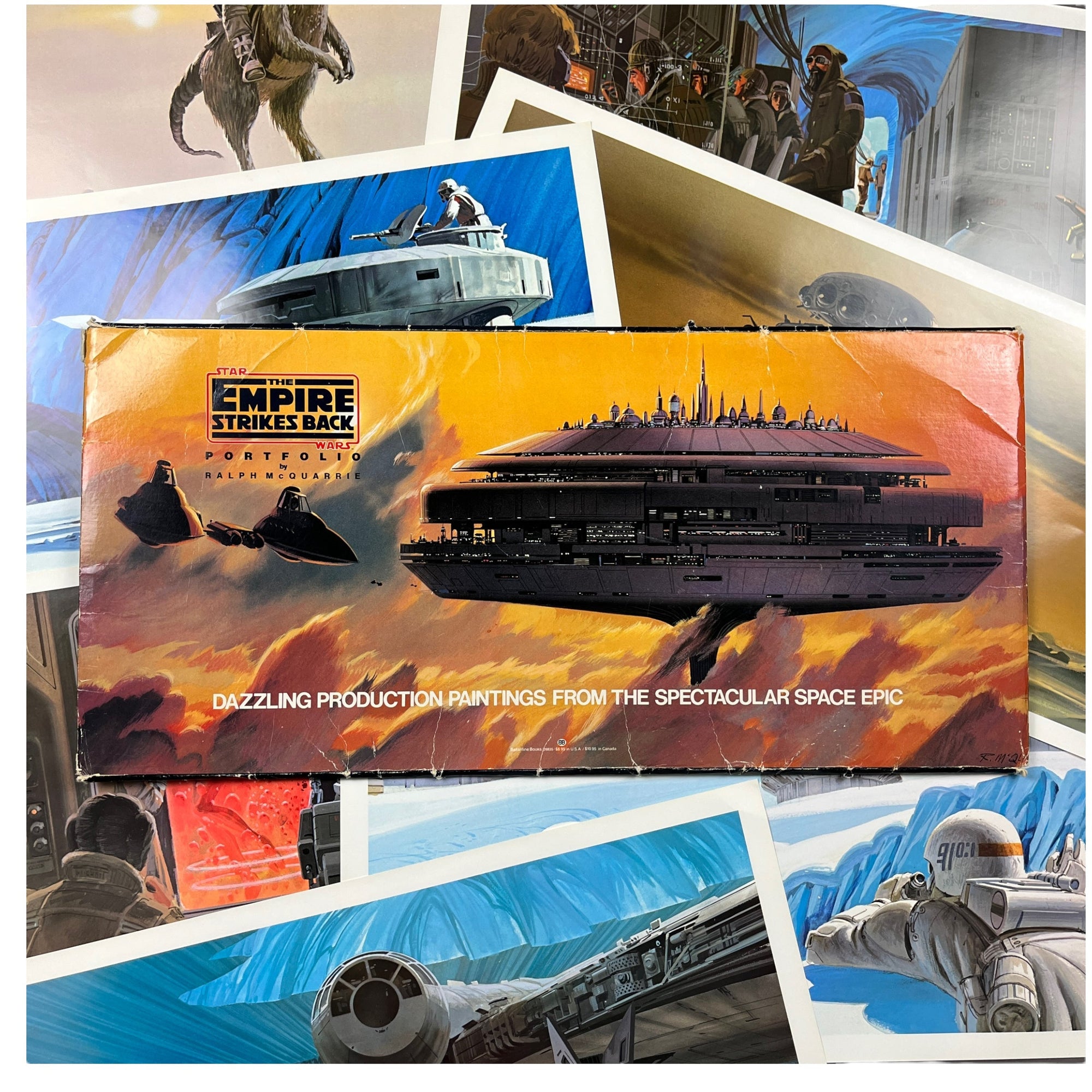 1980 The Empire Strikes Back Portfolio By Ralph McQuarrie (Complete)