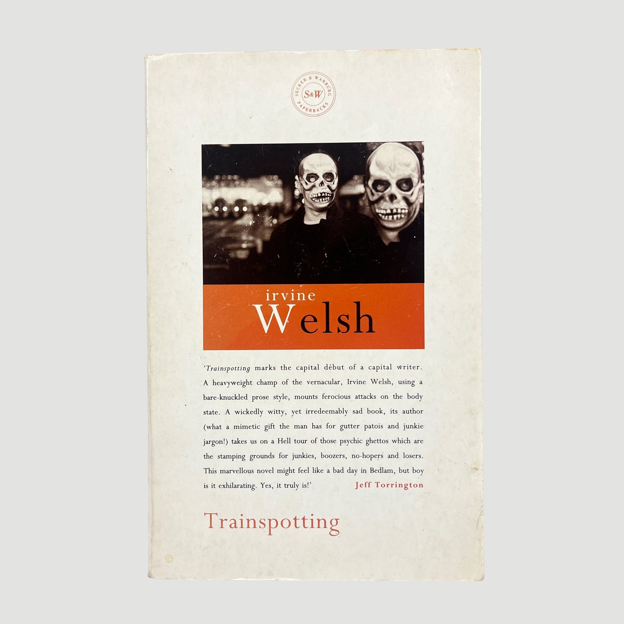 1994 Irvine Welsh 'Trainspotting' (1st Ed. 2nd Printing)