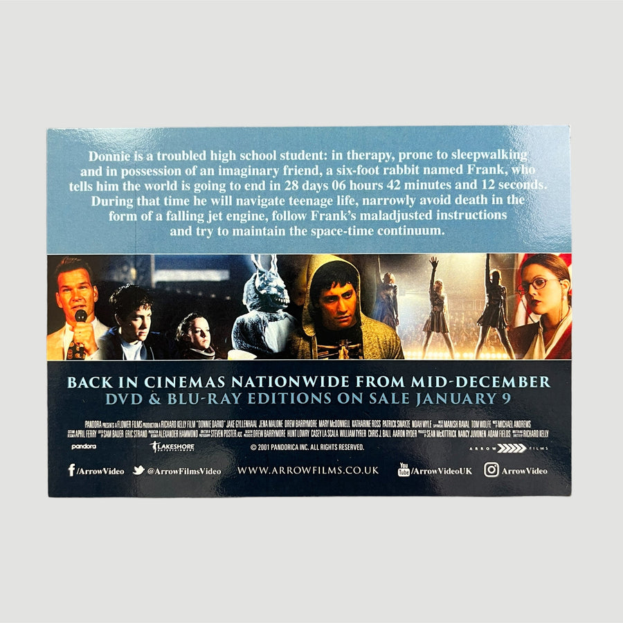 2016 Donnie Darko UK Promo Postcard