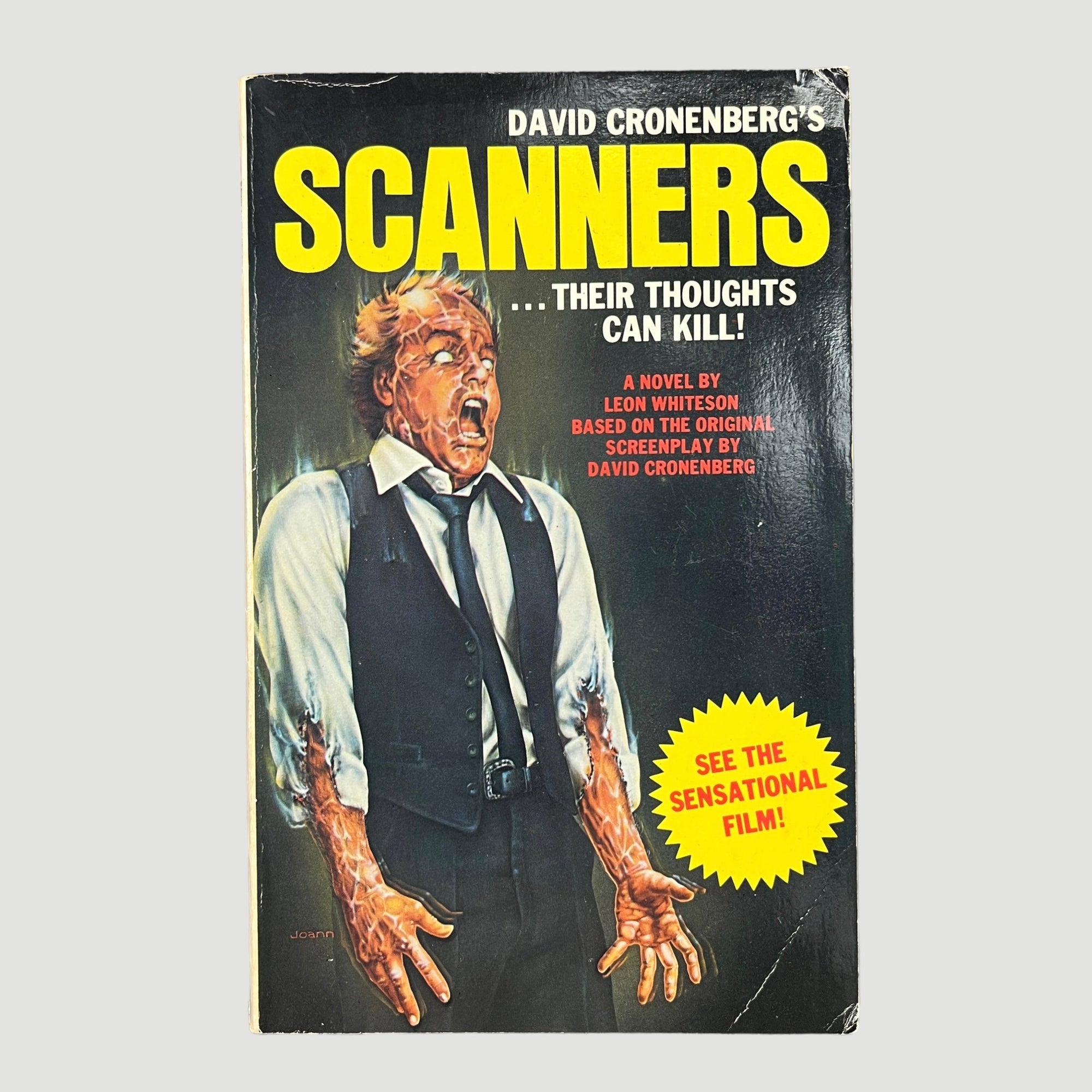 1981 David Kronenberg's Scanners Paperback