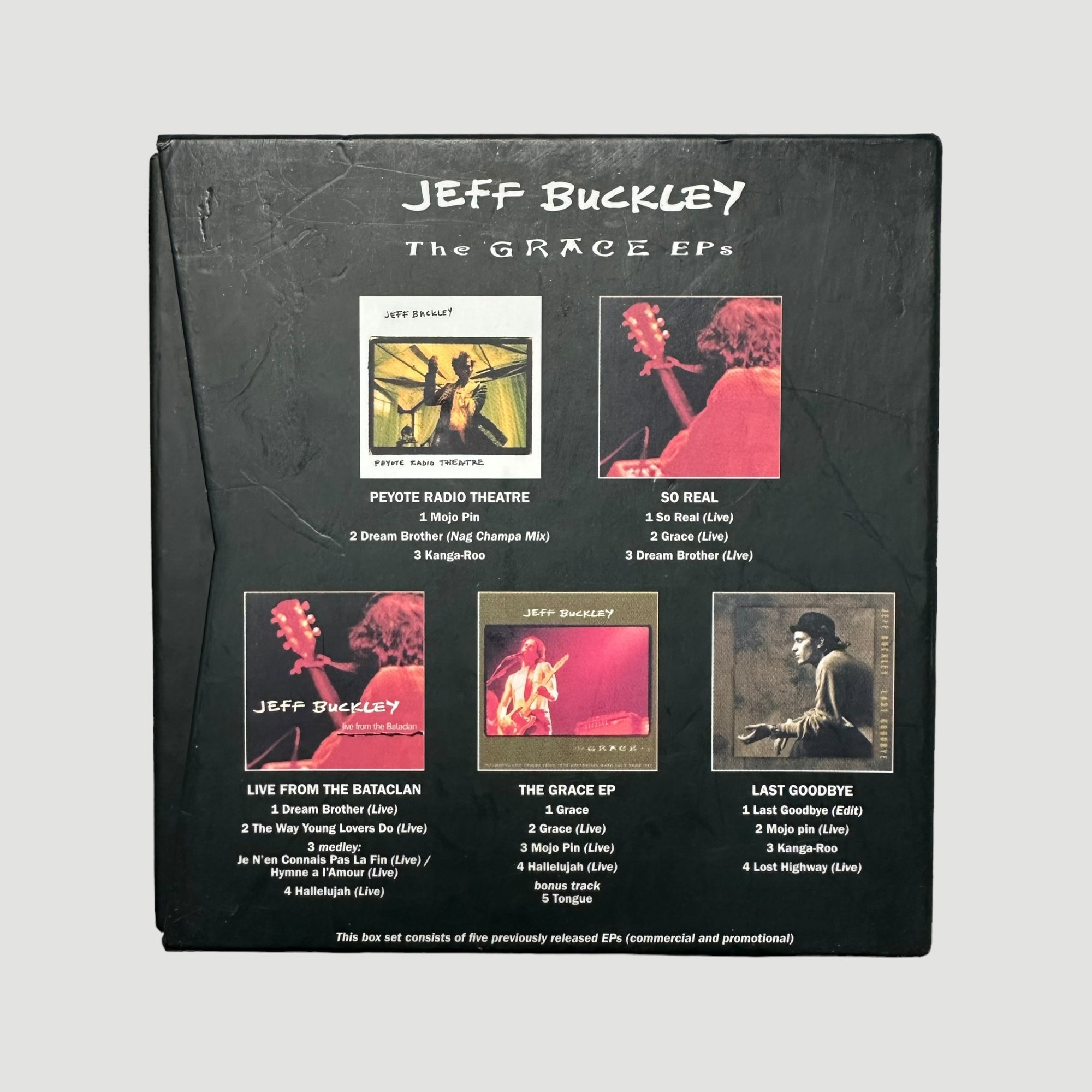 2002 Jeff Buckley Grace EP's 5 CD UK Boxset