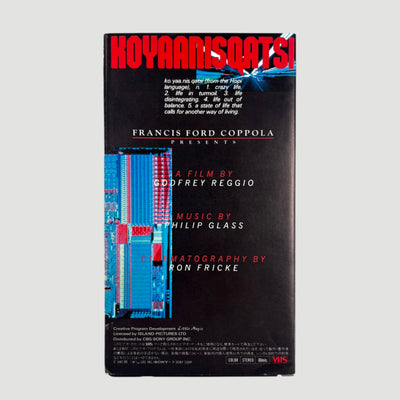 1983 Koyaanisqatsi Japanese VHS