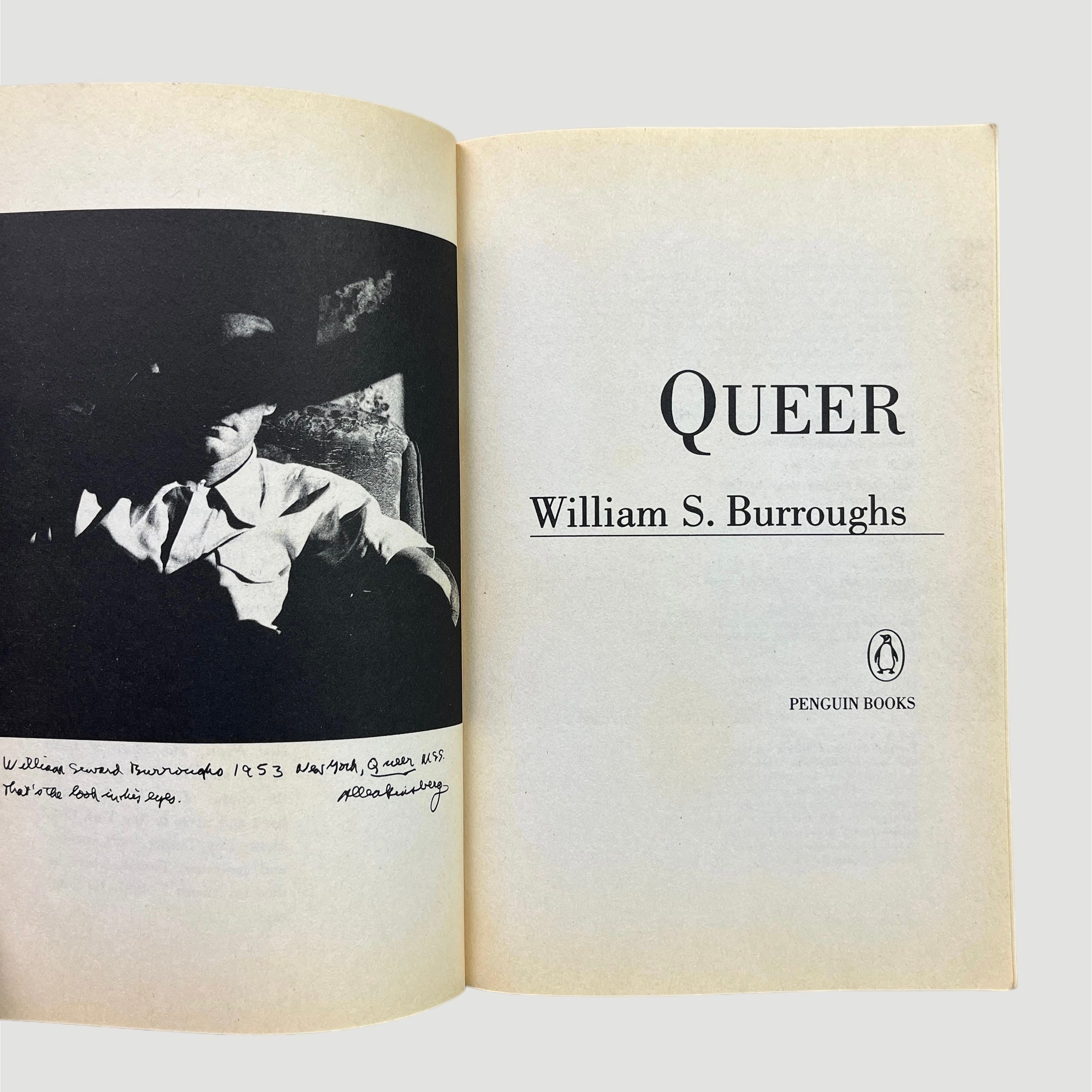 1987 William S. Burroughs Queer Penguin