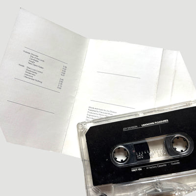 1985 Joy Division Unknown Pleasures UK Cassette