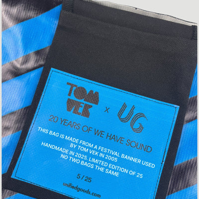 Tom Vek x UG Banner Messenger Bag (No.5/25)