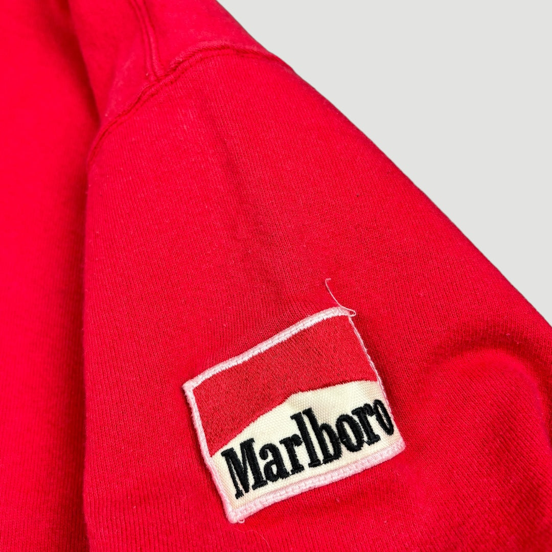 90's Marlboro Drawstring Hoodie