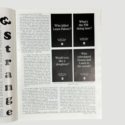 1991 Twin Peaks: Wrapped in Plastic Issue #16