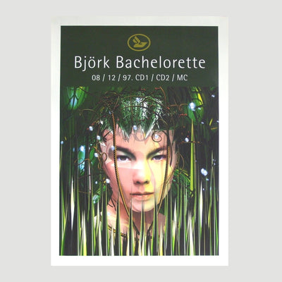 1997 Björk Bachelorette UK Promo Poster