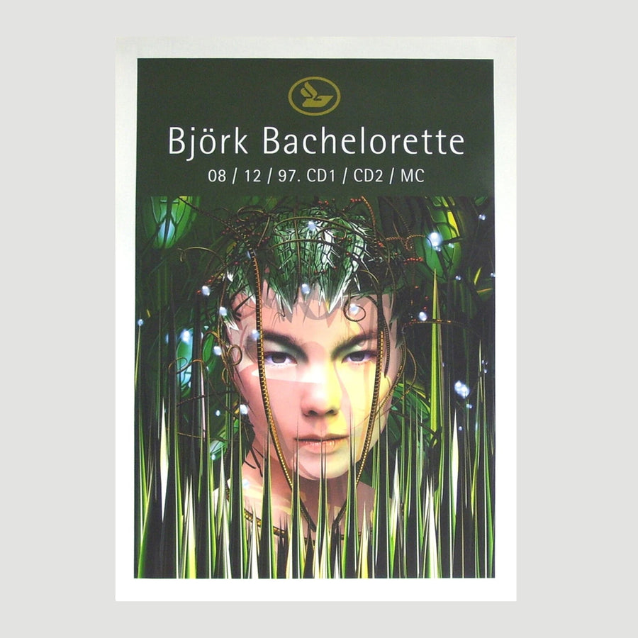 1997 Björk Bachelorette UK Promo Poster