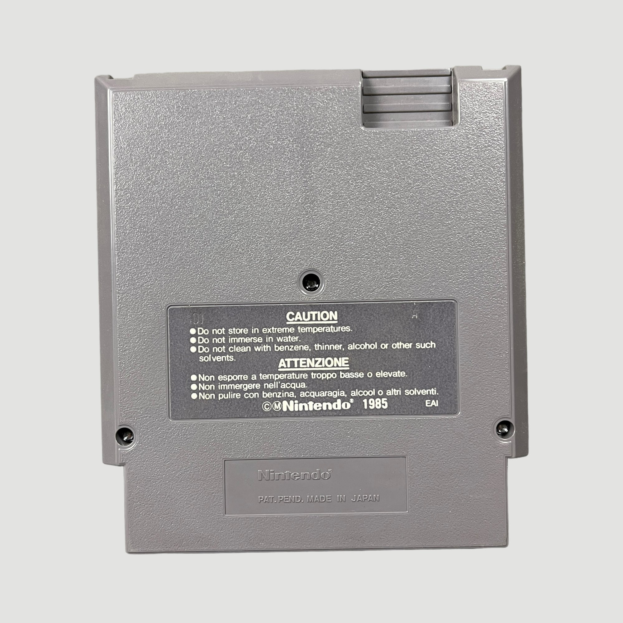 1990 Mario Bros. NES Cartridge Game (Boxed)