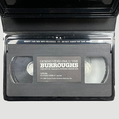1985 Burroughs: The Movie VHS