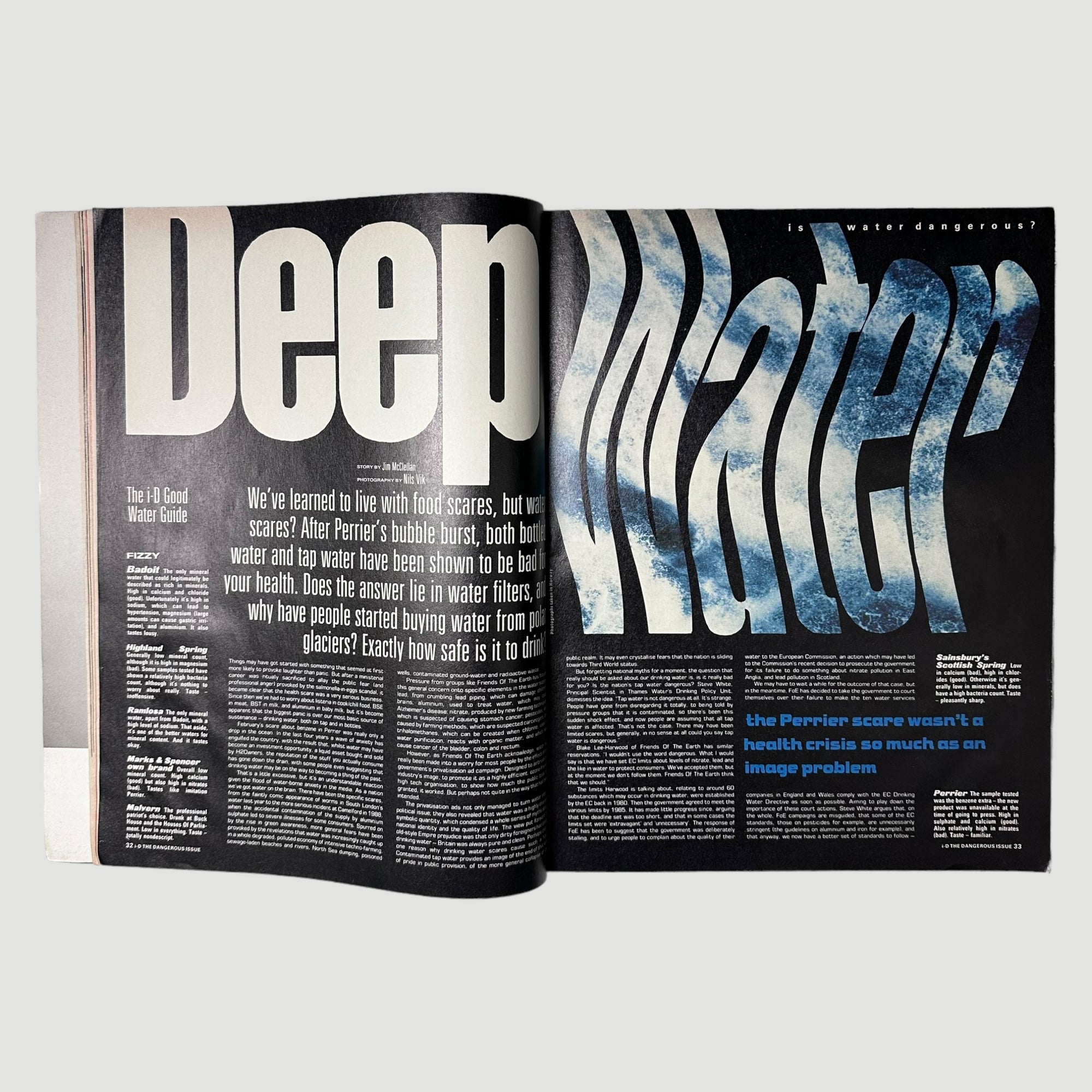 1990 i-D Magazine Warning Issue