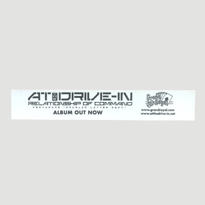 2000 At The Drive-In Relationship of Command US Promo Sticker (2)