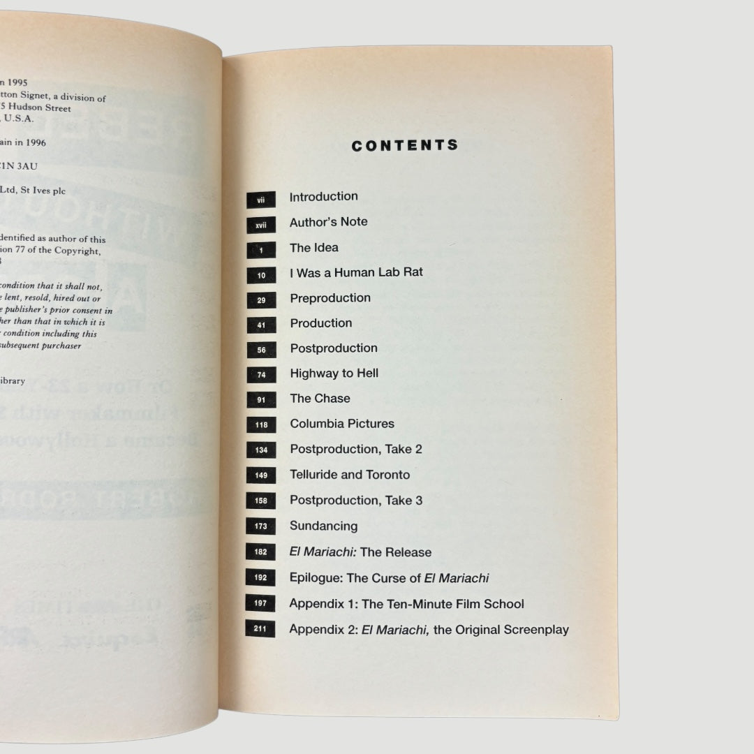 1995 Robert Rodriguez Rebel Without a Crew Faber