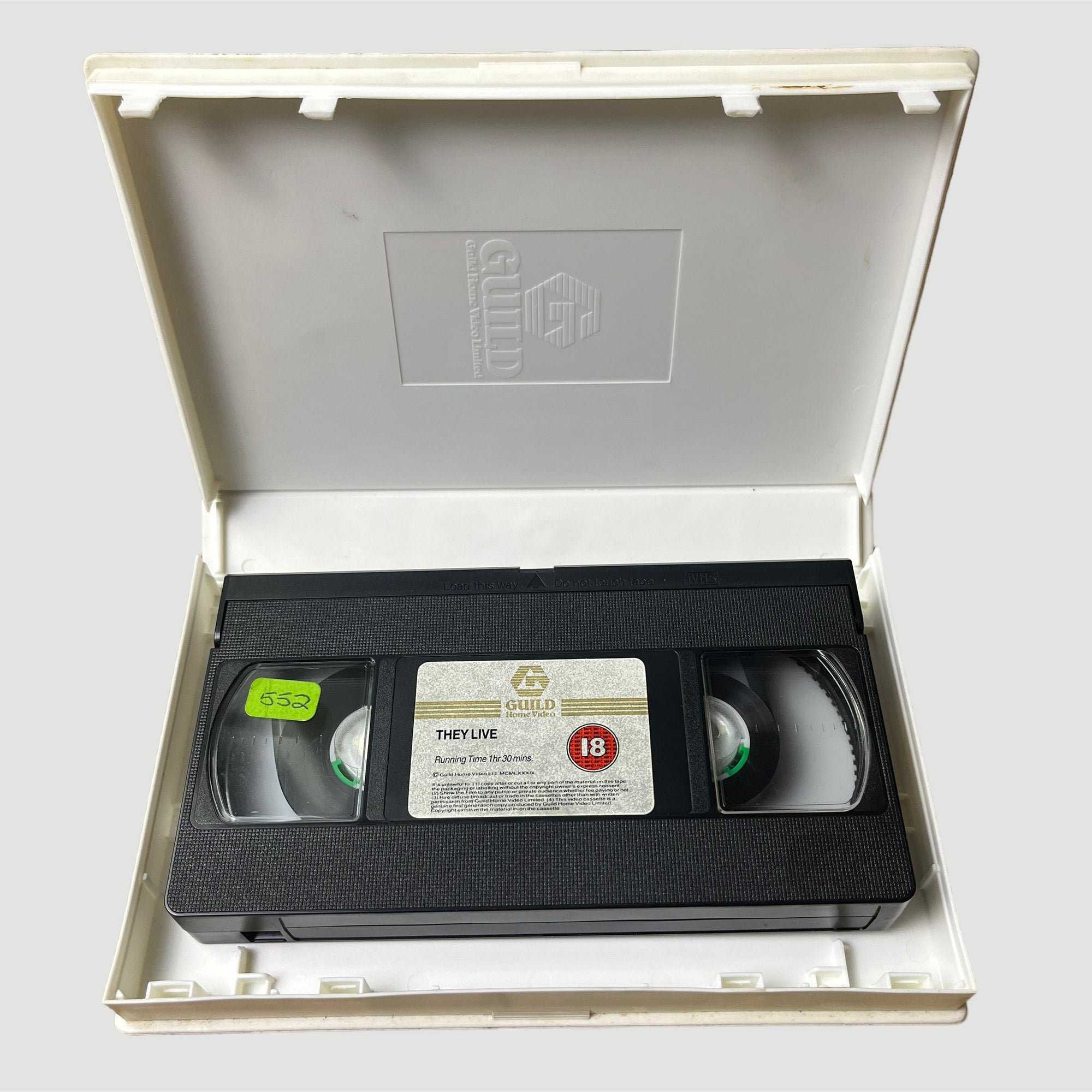 1988 John Carpenter’s 'They Live' Ex Rental VHS