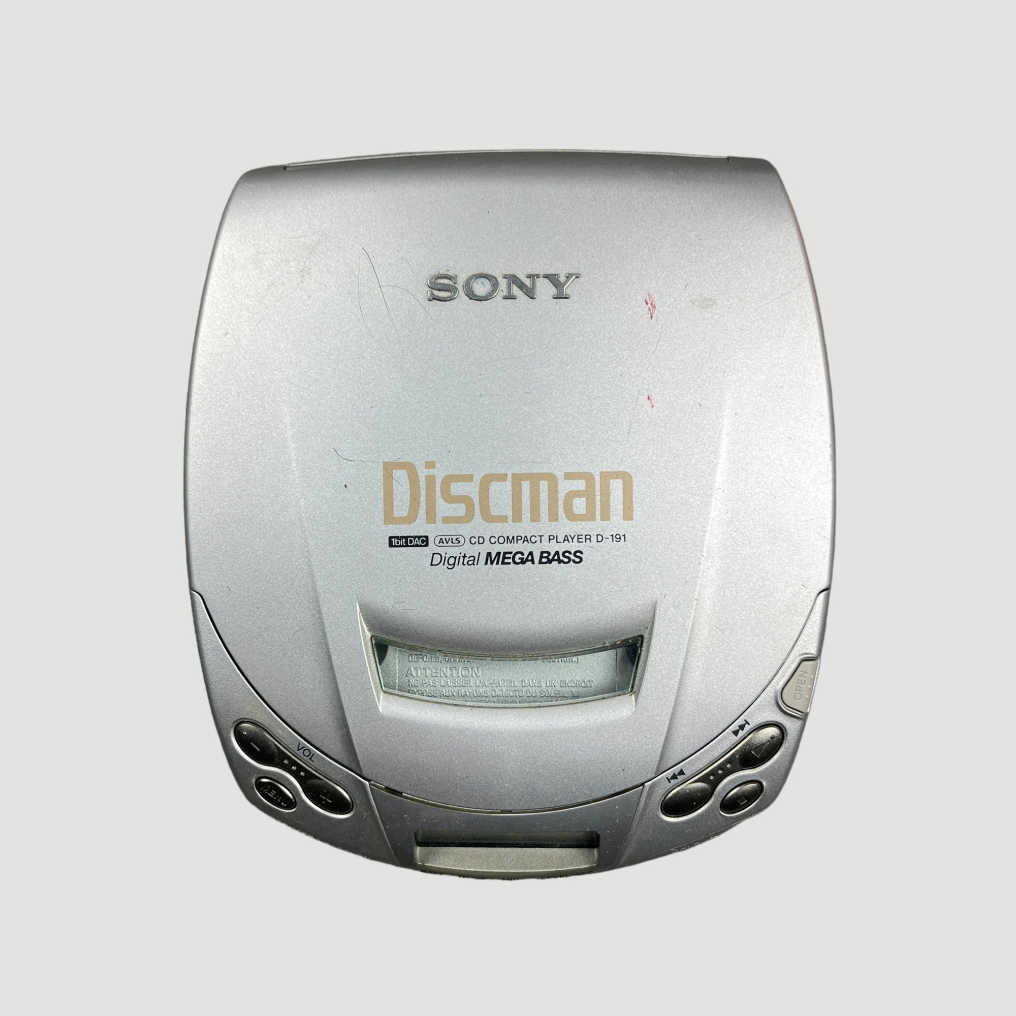Mid 90's Sony Discman D-191 (Boxed)
