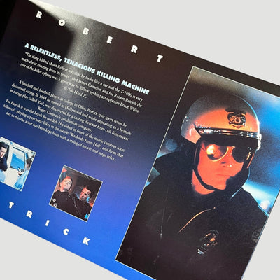 1991 Terminator T2 Metallic Boxset 2xVHS + Booklet