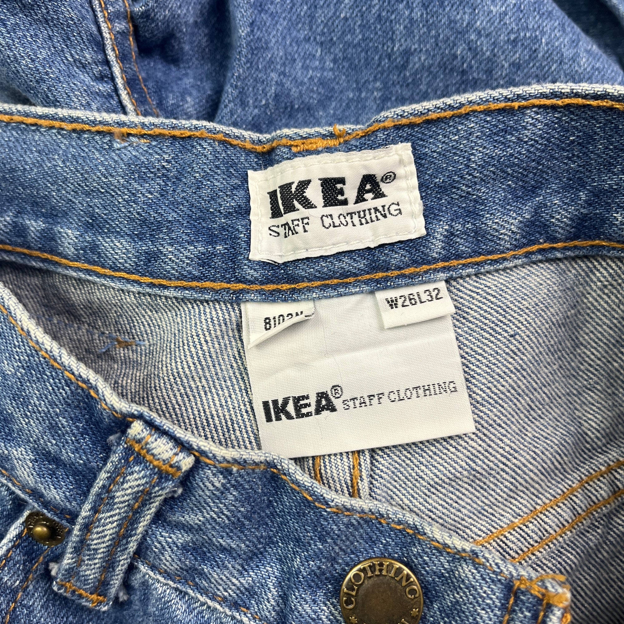 Early 00’s Ikea Staff Denim Jeans