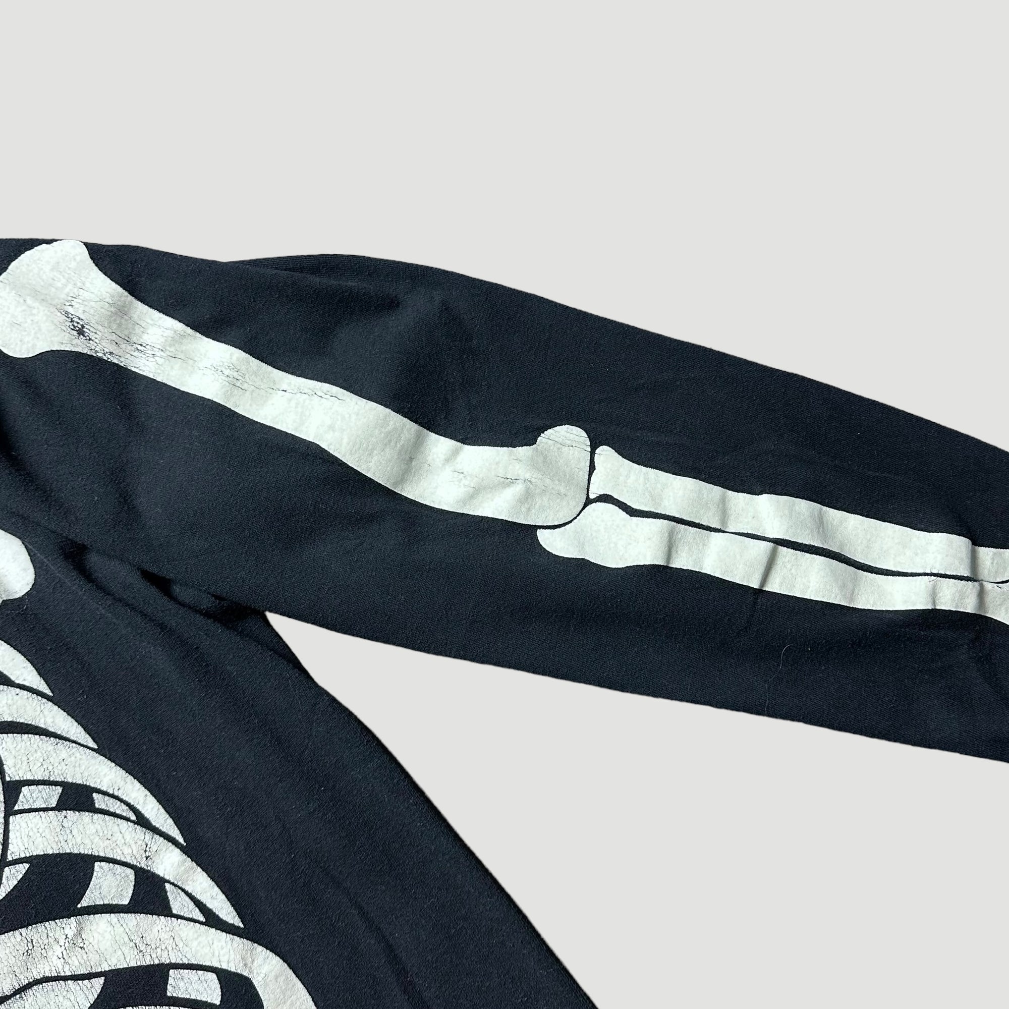 1997 Misfits Glow in the Dark Skeleton Longsleeve T-Shirt