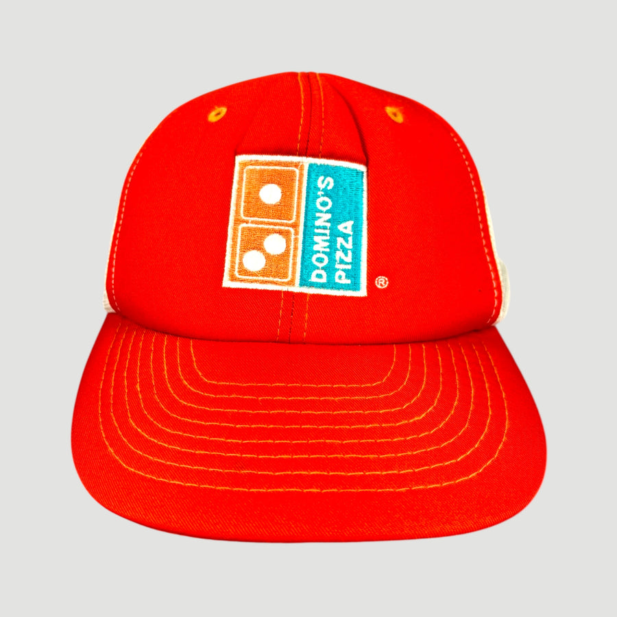 80's Domino’s Staff Red Trucker Cap