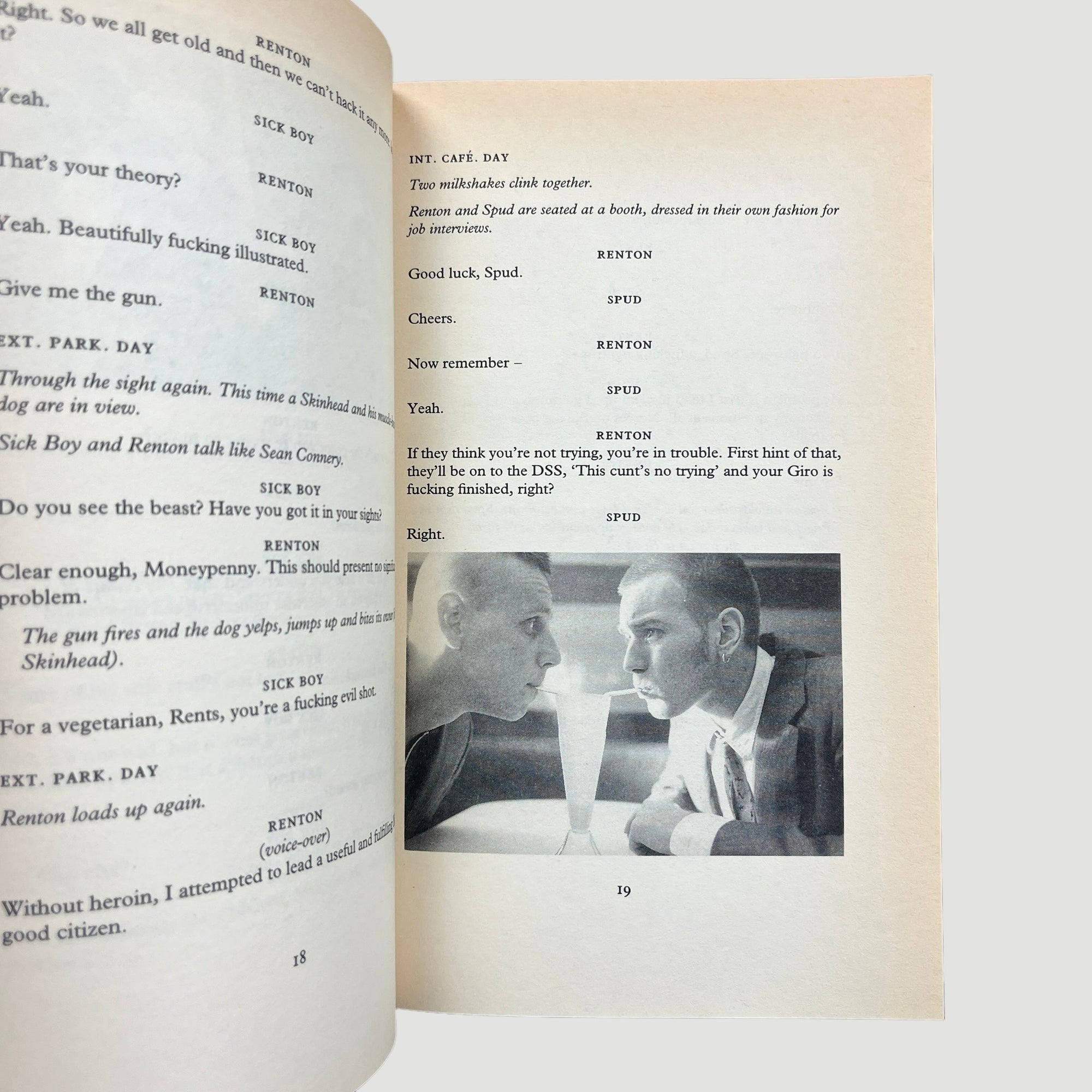 1996 Trainspotting Screenplay UK Faber