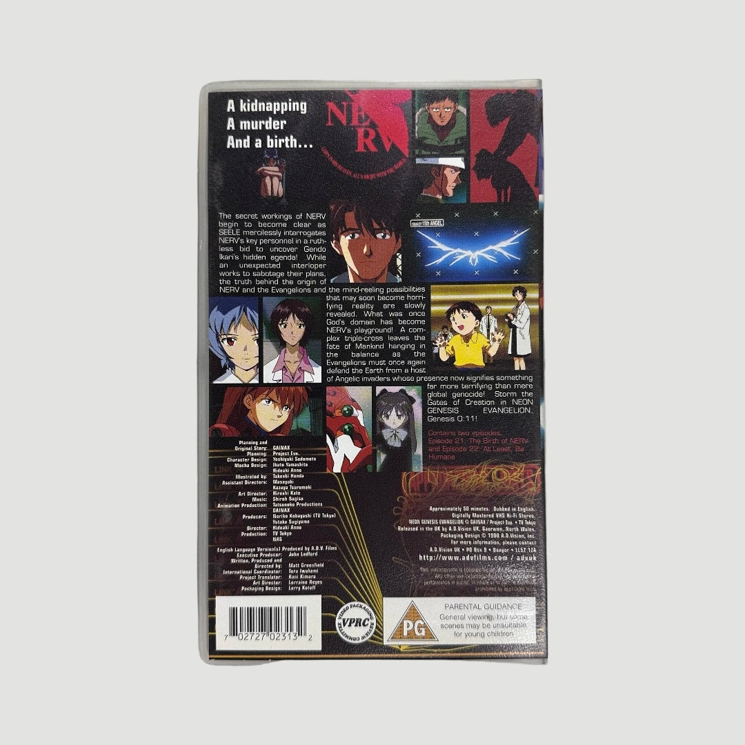 1997 Neon Genesis Evangelion Genesis 0:11 VHS