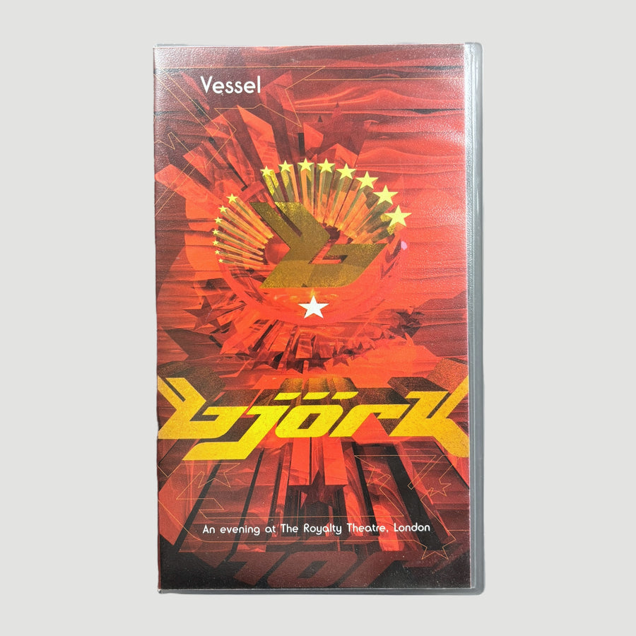 1994 Björk 'Vessel' VHS + Merch Flyer