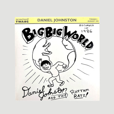 1991 Daniel Johnston & The Rhythm Rats Big Big World UK 7"