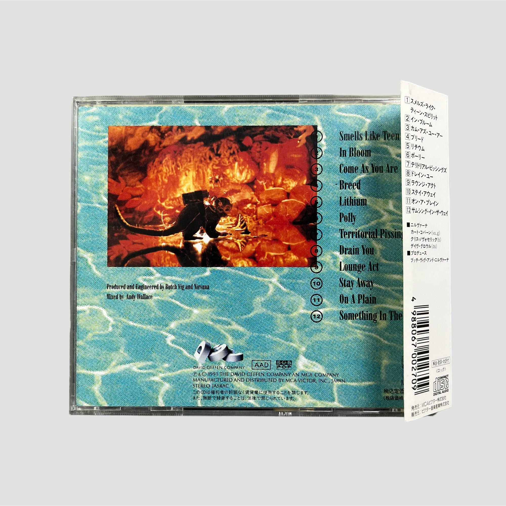 90’s Nirvana Nevermind Japanese CD