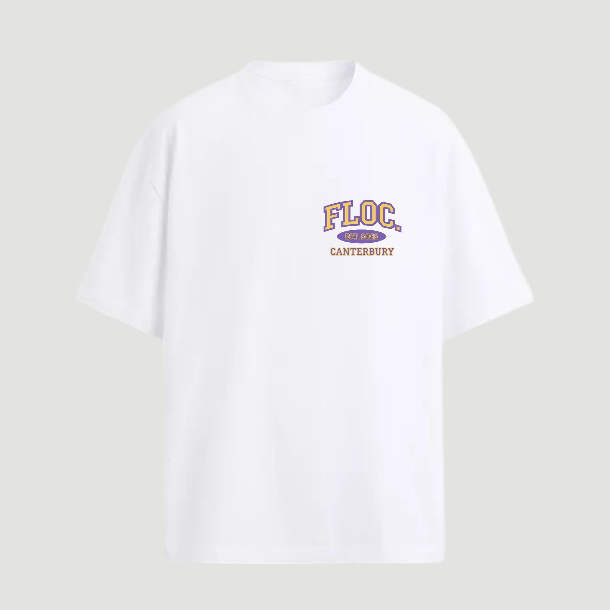 Floc x UG Varsity T-Shirt White
