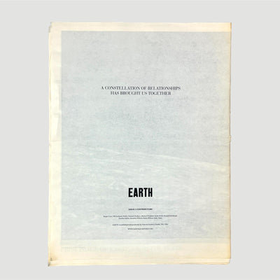 2009 Earth Quarterly Newspaper