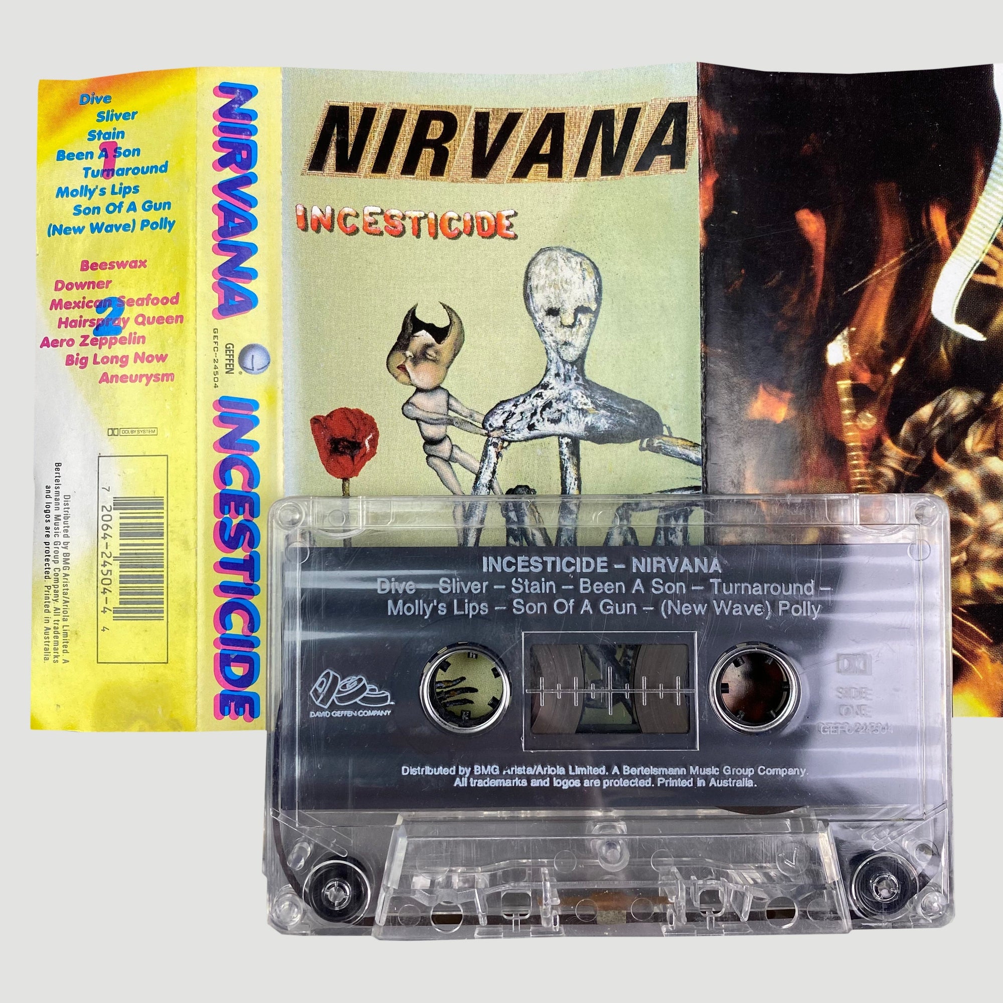 1989-1996 Nirvana 6 Cassette Album Set